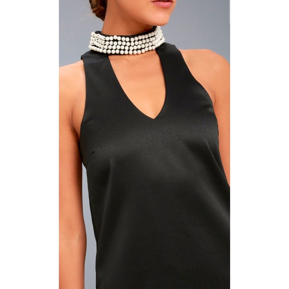 Lulus Hugs and Kisses Black Pearl Mini Dress - Picture 5 of 7